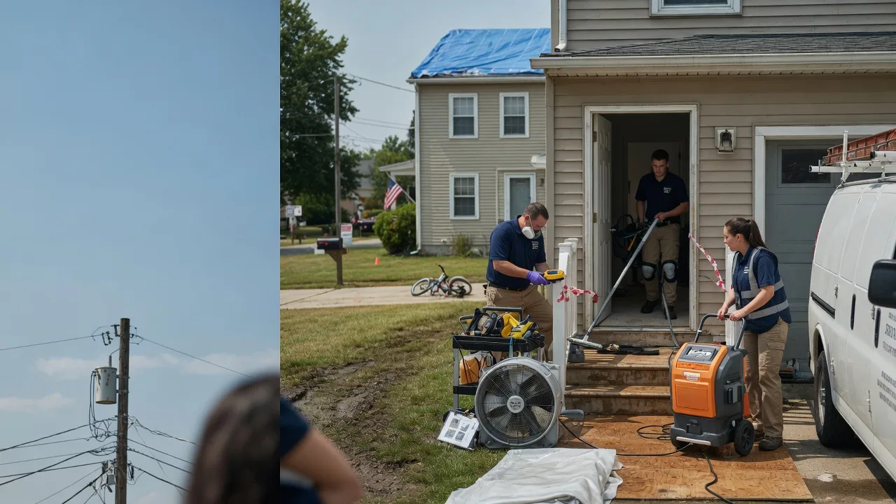 Water Damage Repair in Laingsburg, MI near me